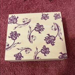 Wooden flower box